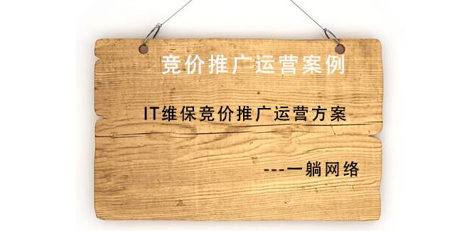 IT維保競價推廣運(yùn)營方案